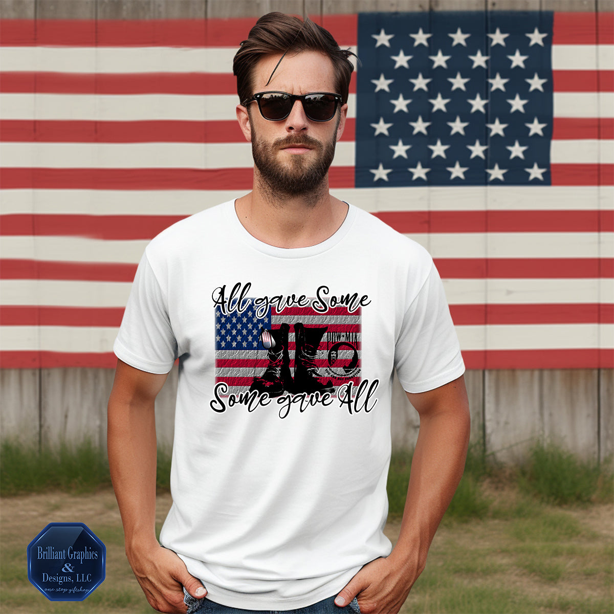 All Gave Some, USA Patriot T-shirt
