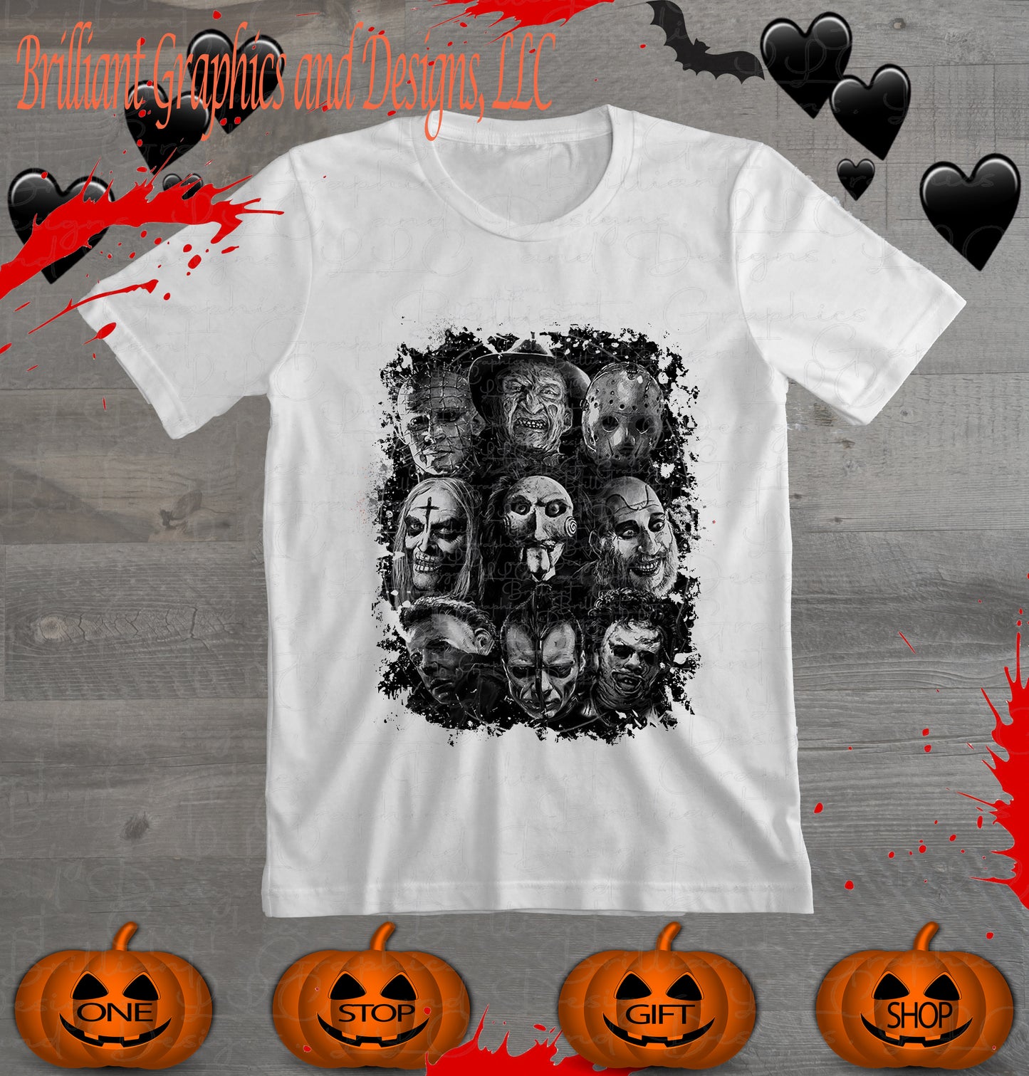 Spooky Season, Halloween Horror Friends T-shirt