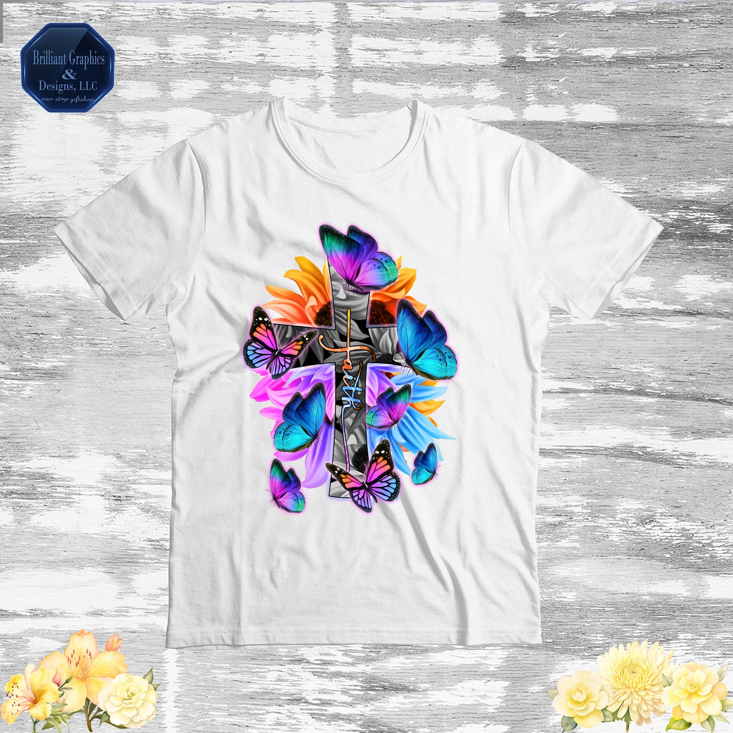 Floral Faith T-shirt