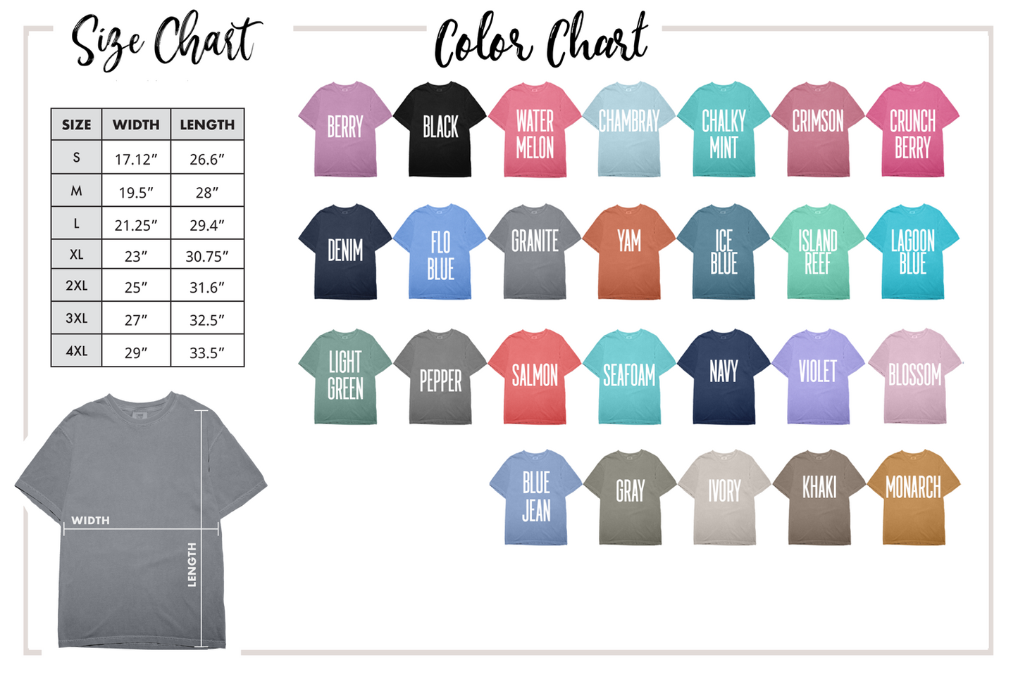 Teacher Christmas Tree, Comfort Color Shirt