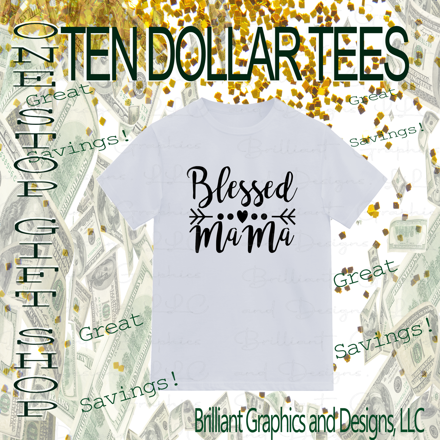 Blessed Mama T-shirt