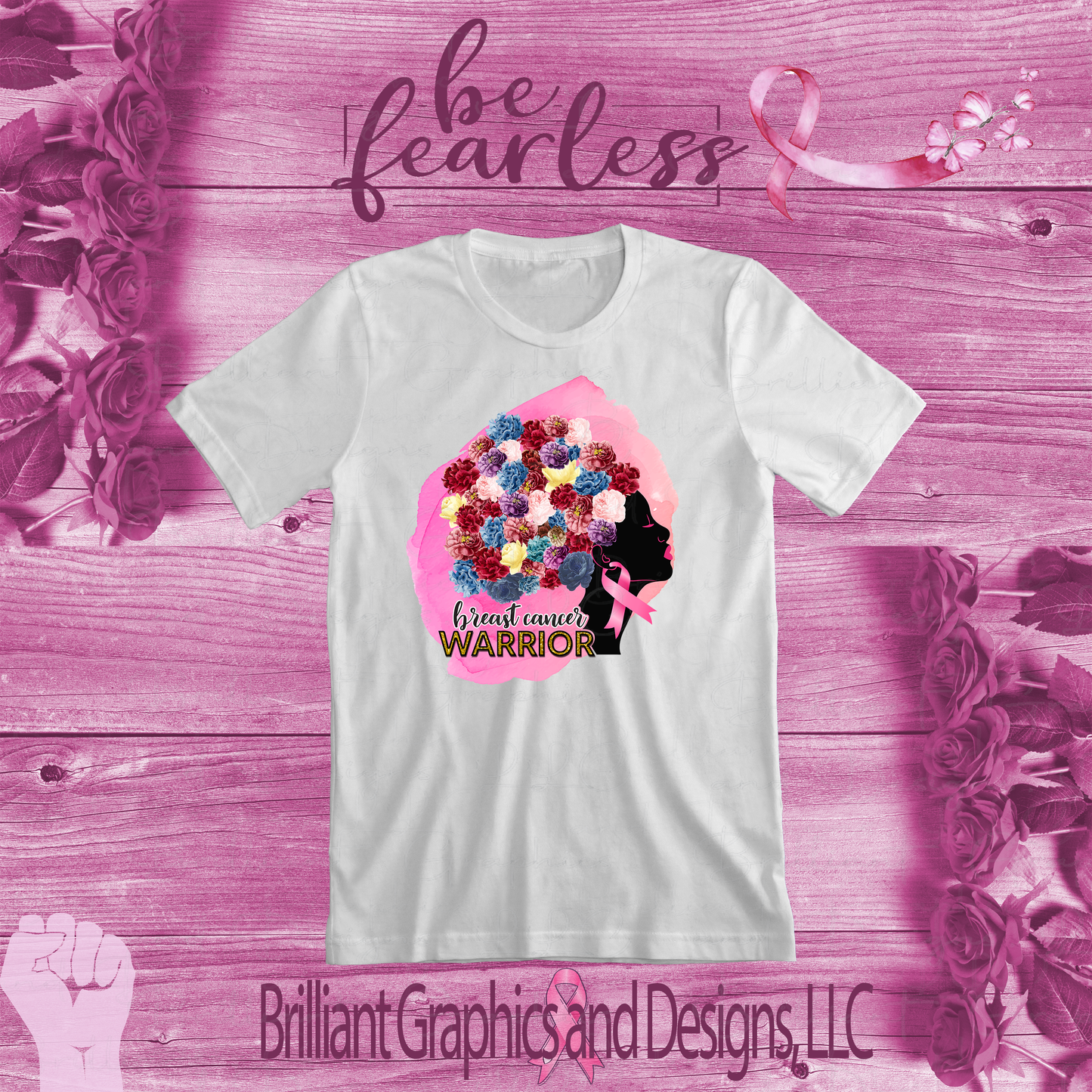 Breast Cancer Warrior T-shirt
