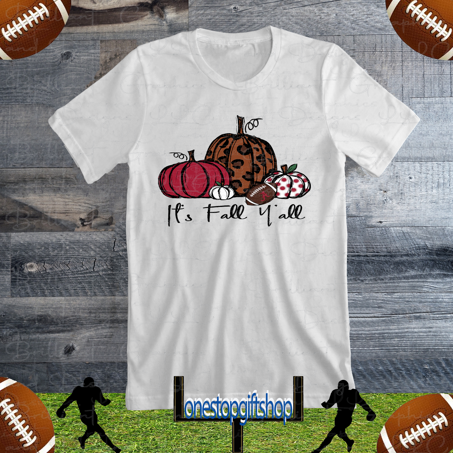 Alabama Fall Football T-shirt