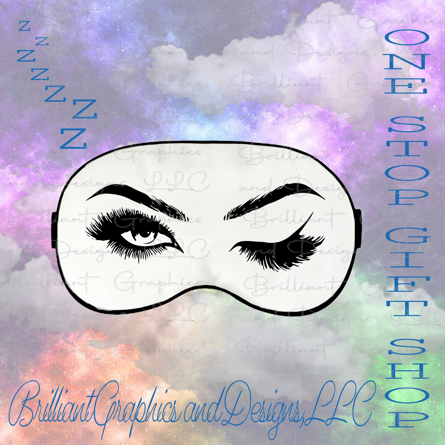 Silky Smooth Customized Eyes Sleeping Mask