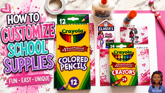 School Supplies Template. Free PDF Download