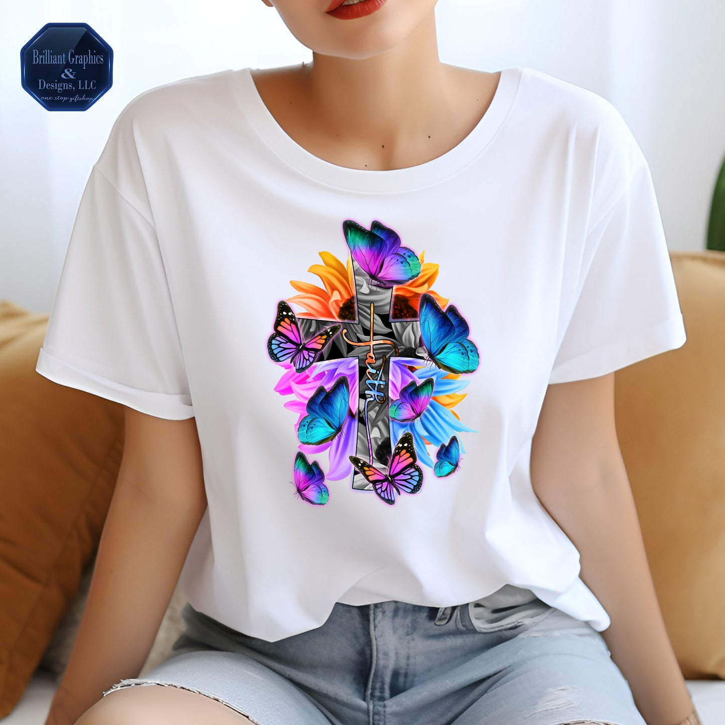 Floral Faith T-shirt