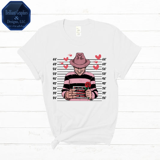 Freddy's Mugshot Horror T-shirt