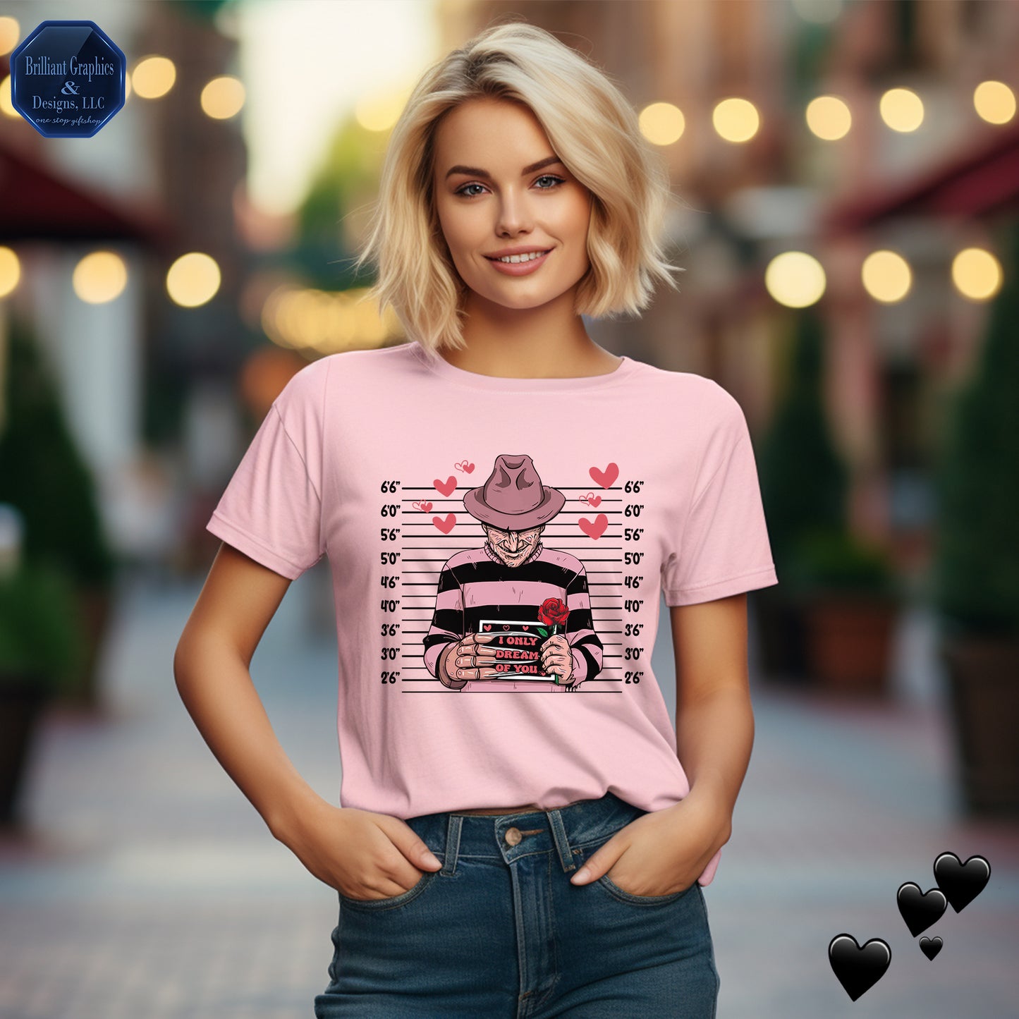 Freddy's Mugshot Horror T-shirt