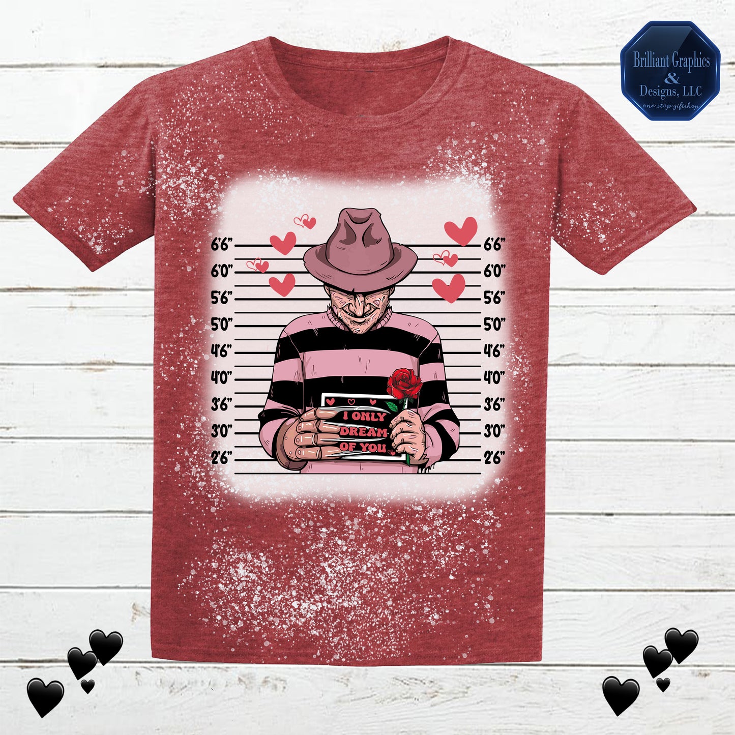 Freddy's Mugshot Horror T-shirt