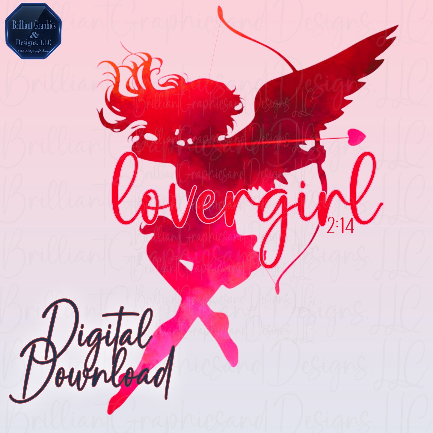 Lovergirl Cupid PNG – Romantic Valentine Clip Art