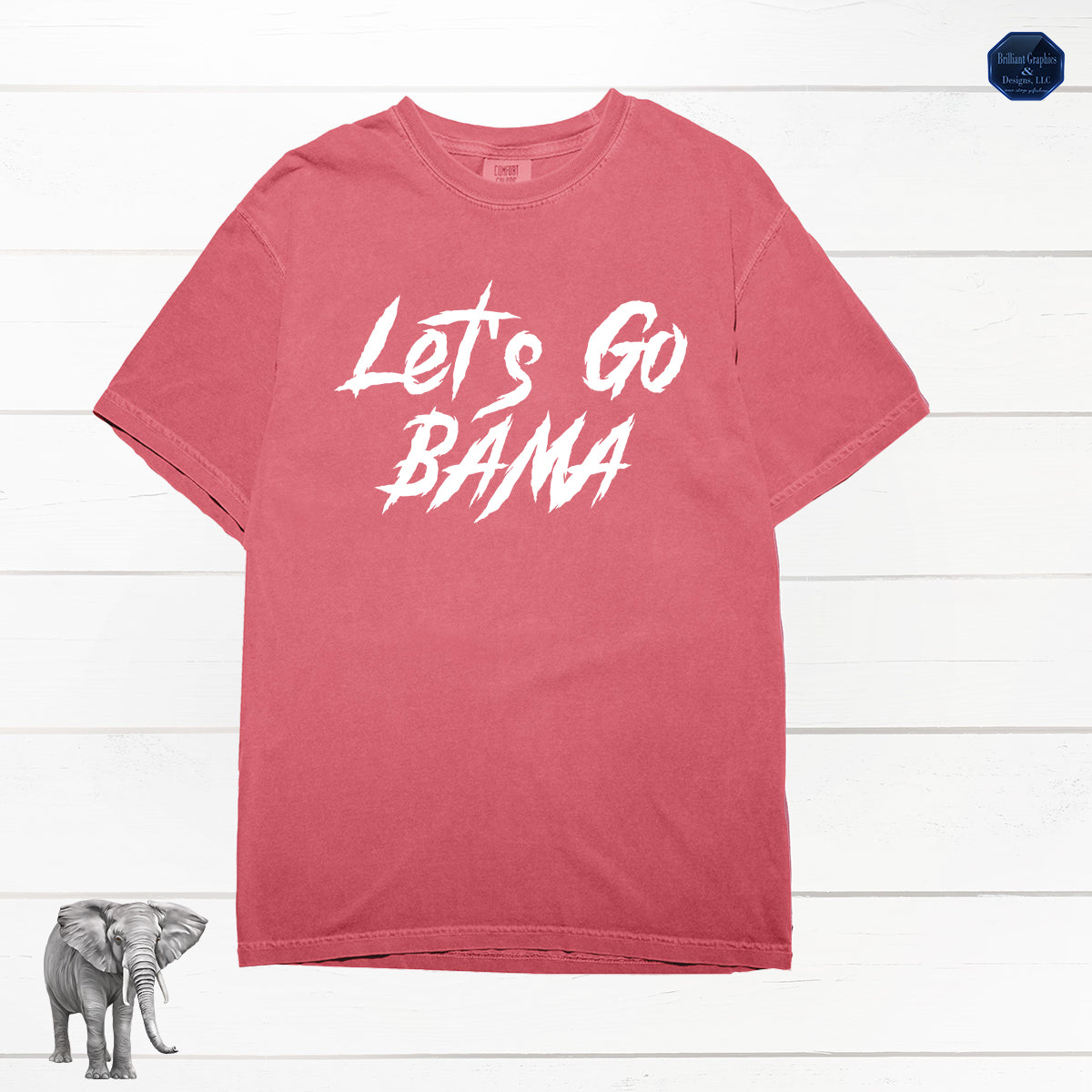 Let's Go Bama Football T-shirt