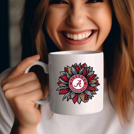 Alabama Sunflower Coffee Mug