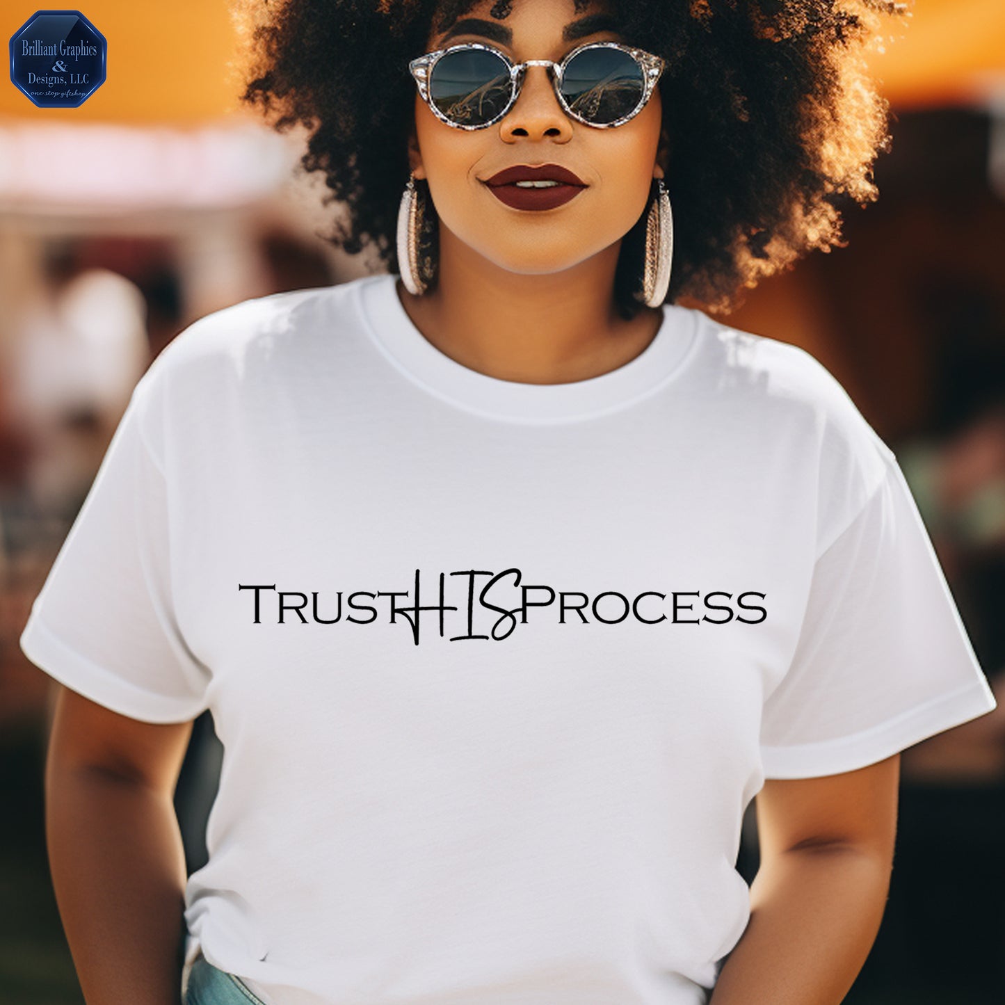 Trust HIS Process: Inspirational T-Shirt for Faith and Resilience