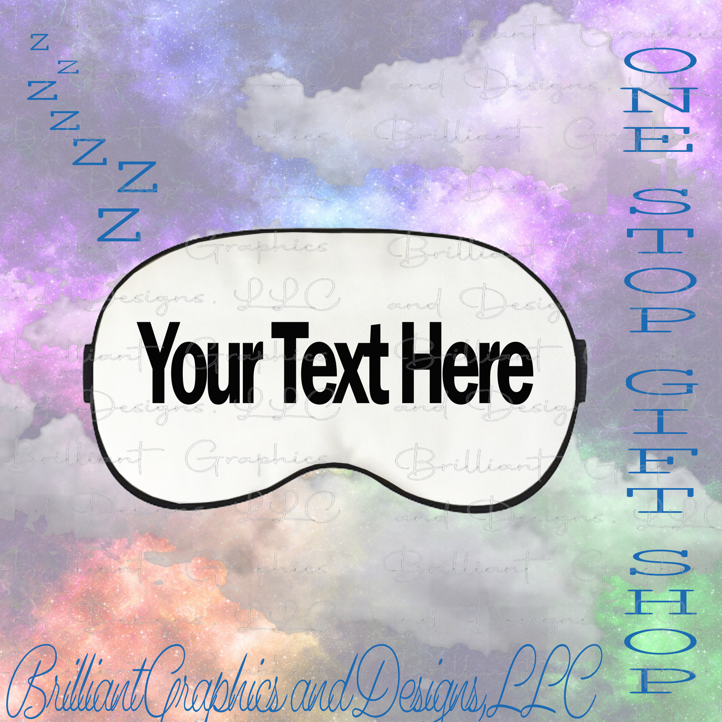 Silky Smooth Customizable Sleeping Mask