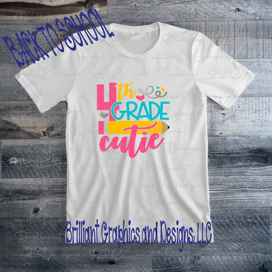 Back to School Cutie Tshirt