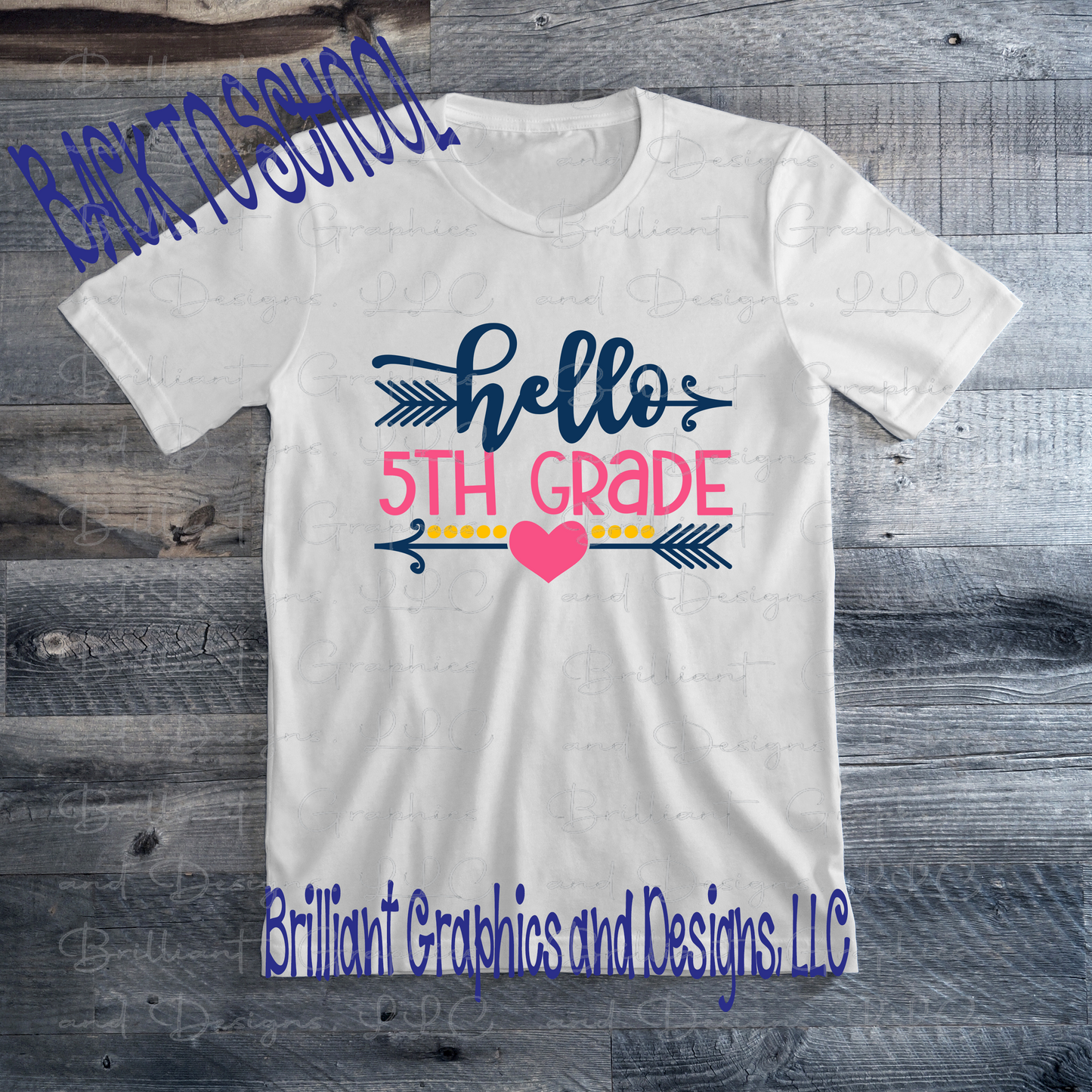 Hello - Back to School Fun Tshirt