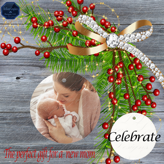 Personalized Ornament. Family Christmas Ornament