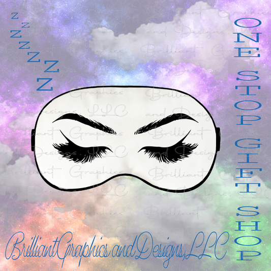 Silky Smooth Customized Eyes Sleeping Mask